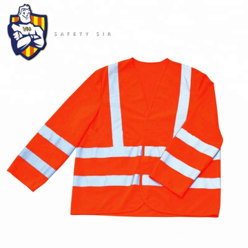 Security High Visibility Jacket Safety Reflective Custom